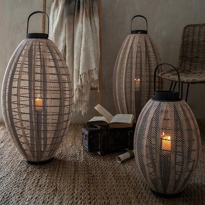 AN7 Garden Decoration, A Set Of Two Candle Cages