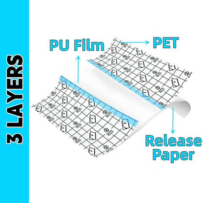 ANAMPION Tattoo Aftercare Waterproof Bandages – 8x5 Yard Second Skin Tape for Healing and Skin Protection