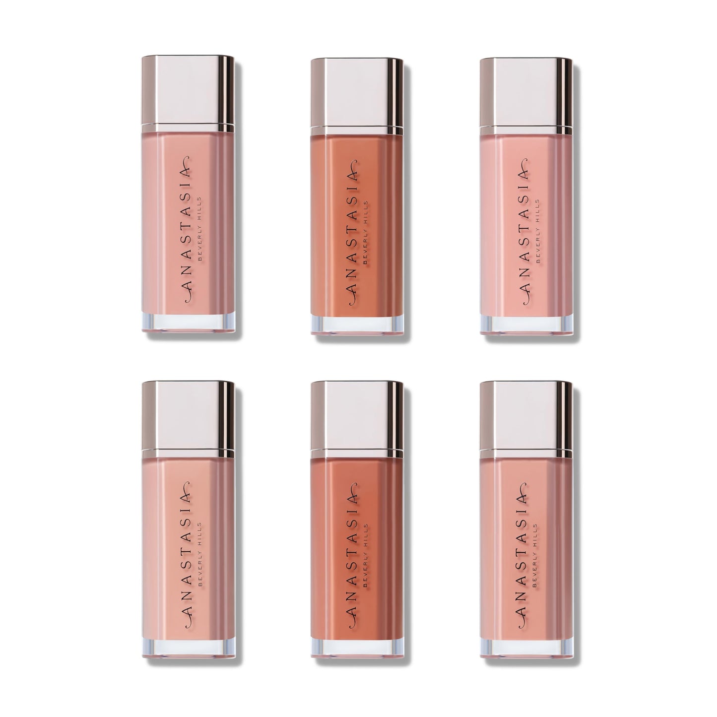 Anastasia Beverly Hills Lip Velvet Holiday Gift Set | Velvet Matte Lip Mousse in 6 Shades