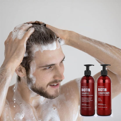 AnatoliaDaphne Biotin Volumizing Shampoo & Conditioner Set for Thinning Hair