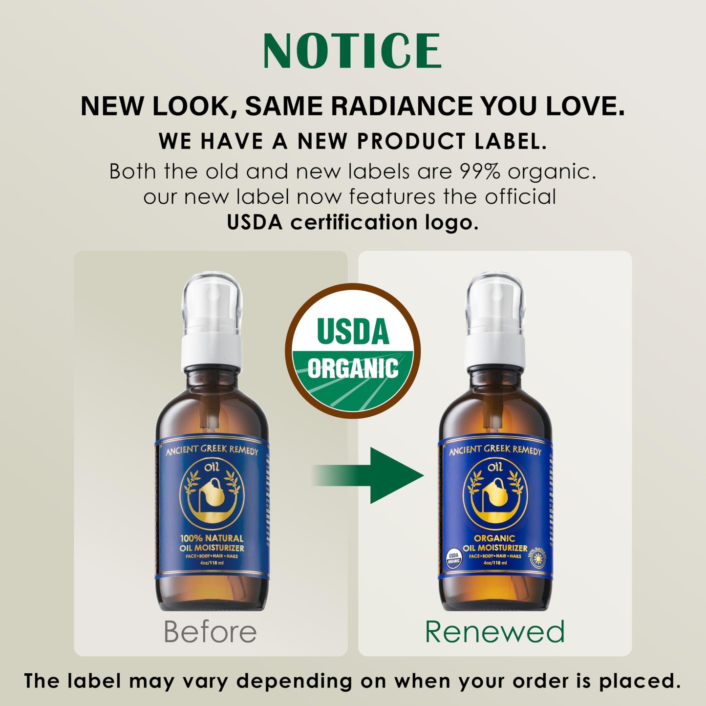 Ancient Greek Remedy Body Oil – Organic After Shower Moisturizer for Dry Skin | Almond, Jojoba, Olive, Lavender & Vitamin E