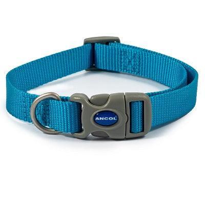 Ancol Viva Quick Fit Col Blu 30-50cm