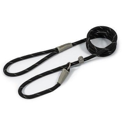Ancol Viva Rope Refl Slp Lead Blk80mm