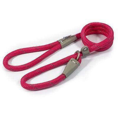 Ancol Viva Rope Refl Slp Lead Pnk12mm