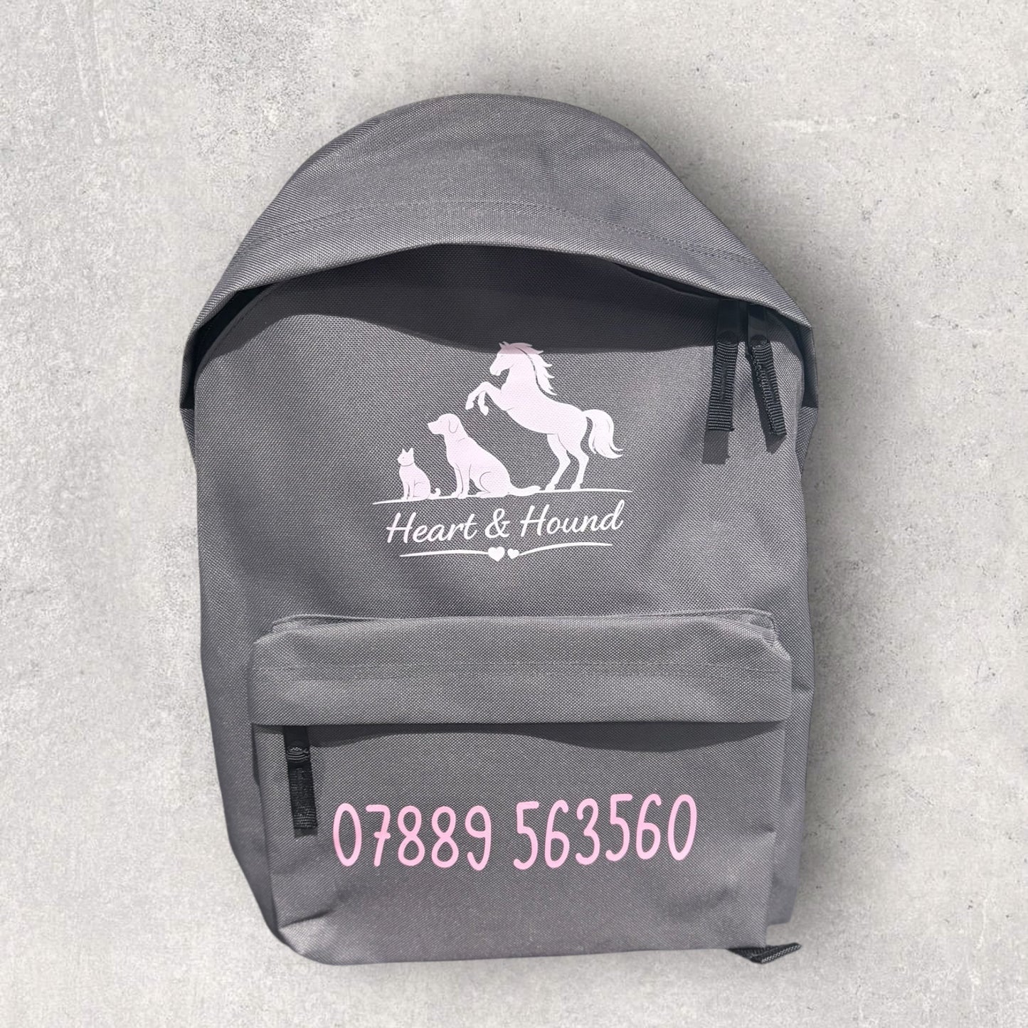 Personalised Business Backpack | Branded Work Backpack for Pet Professionals