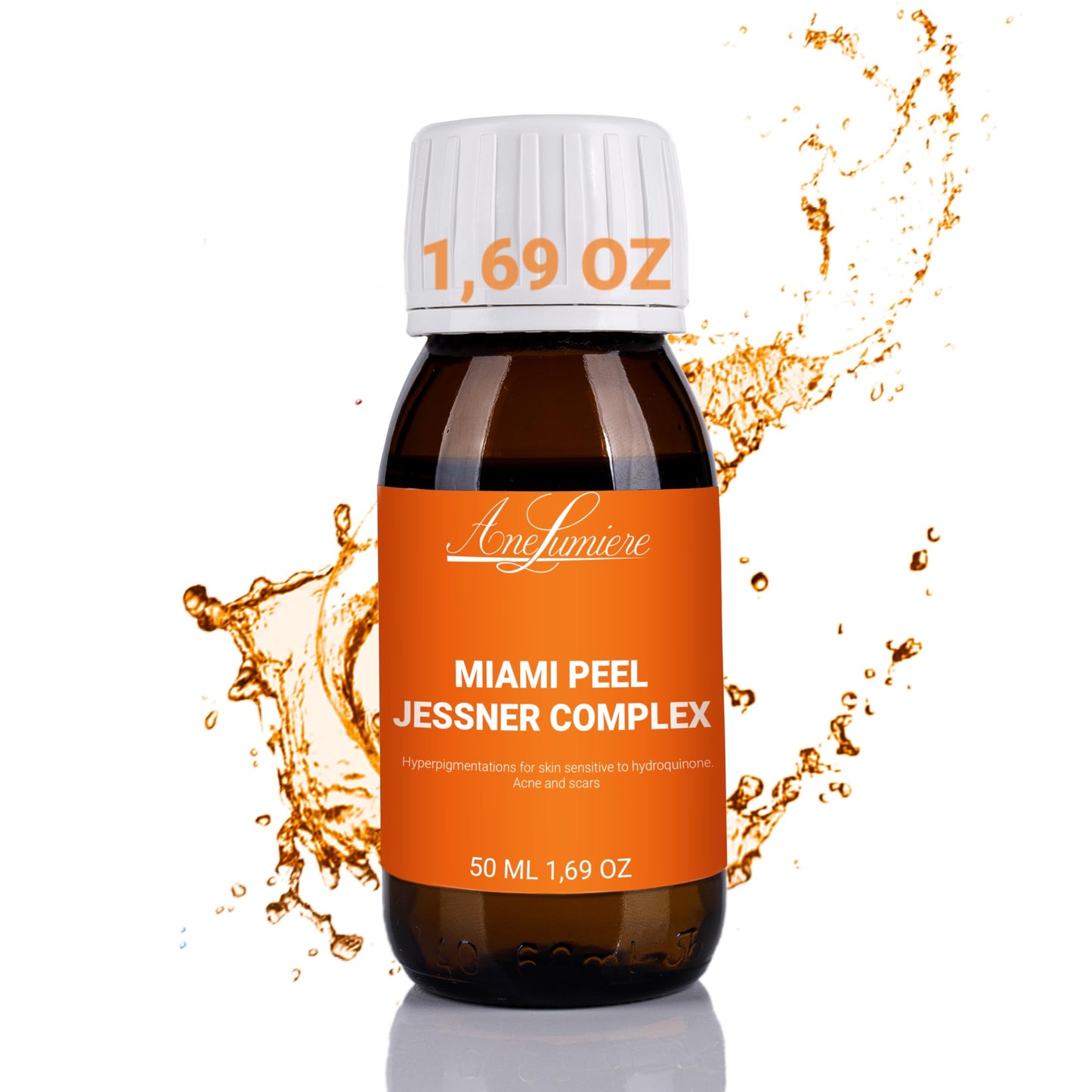 Ane Lumiere Miami Jessner Complex Peel – Exfoliating Facial Peel for Even Tone & Radiance (1.7 oz)
