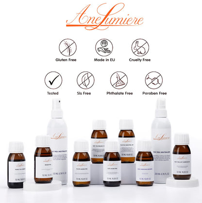 Ane Lumiere Miami Jessner Complex Peel – Exfoliating Facial Peel for Even Tone & Radiance (1.7 oz)