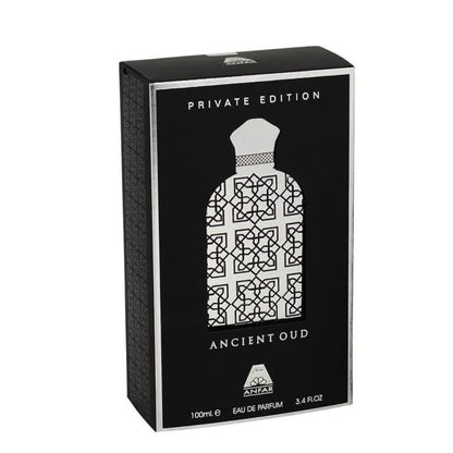 Anfar Ancient Oud Private Edition for Men – 3.4 oz EDP Spray | Woody Floral Spicy