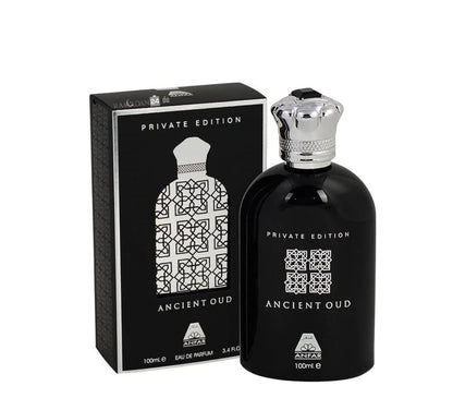 Anfar Ancient Oud Private Edition for Men – 3.4 oz EDP Spray | Woody Floral Spicy