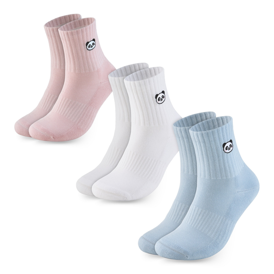Bamboo Embroidered Animal Socks