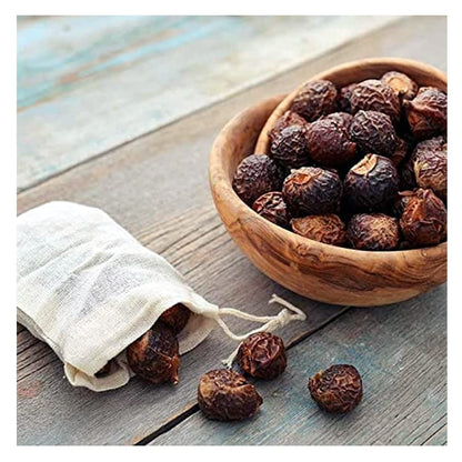 AnNafi Reetha | Organic Soap Nuts for Hair Care, Shampoo & Laundry (100g)