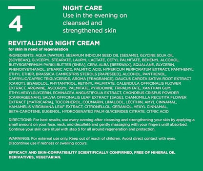 ANNEMARIE BÖRLIND LL Regeneration Night Cream – Vitamin C, E & Retinoid, 1.69 oz
