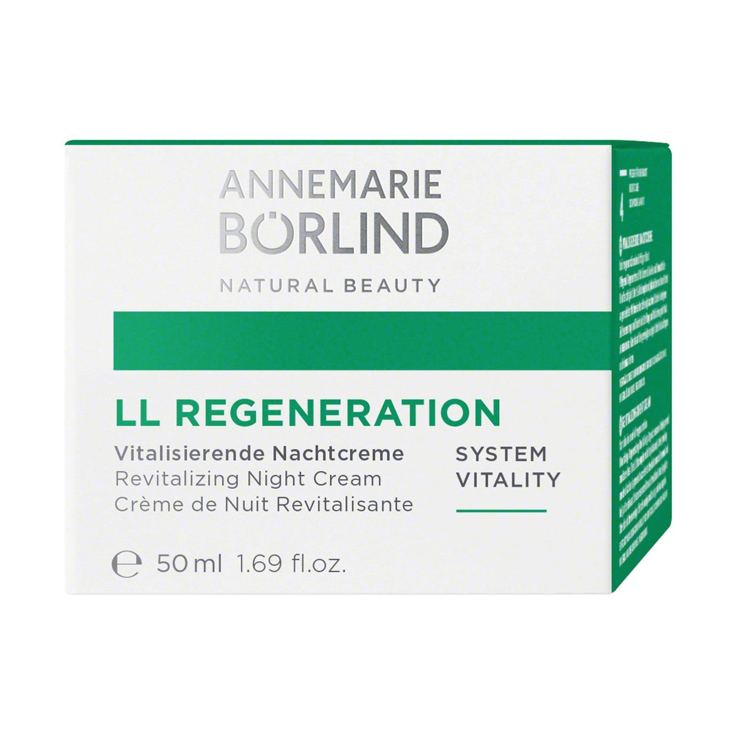 ANNEMARIE BÖRLIND LL Regeneration Night Cream – Vitamin C, E & Retinoid, 1.69 oz