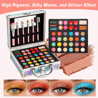 Anpro All-In-One Tween Makeup Kit for Girls 10-12 | Pro Teen Makeup Set