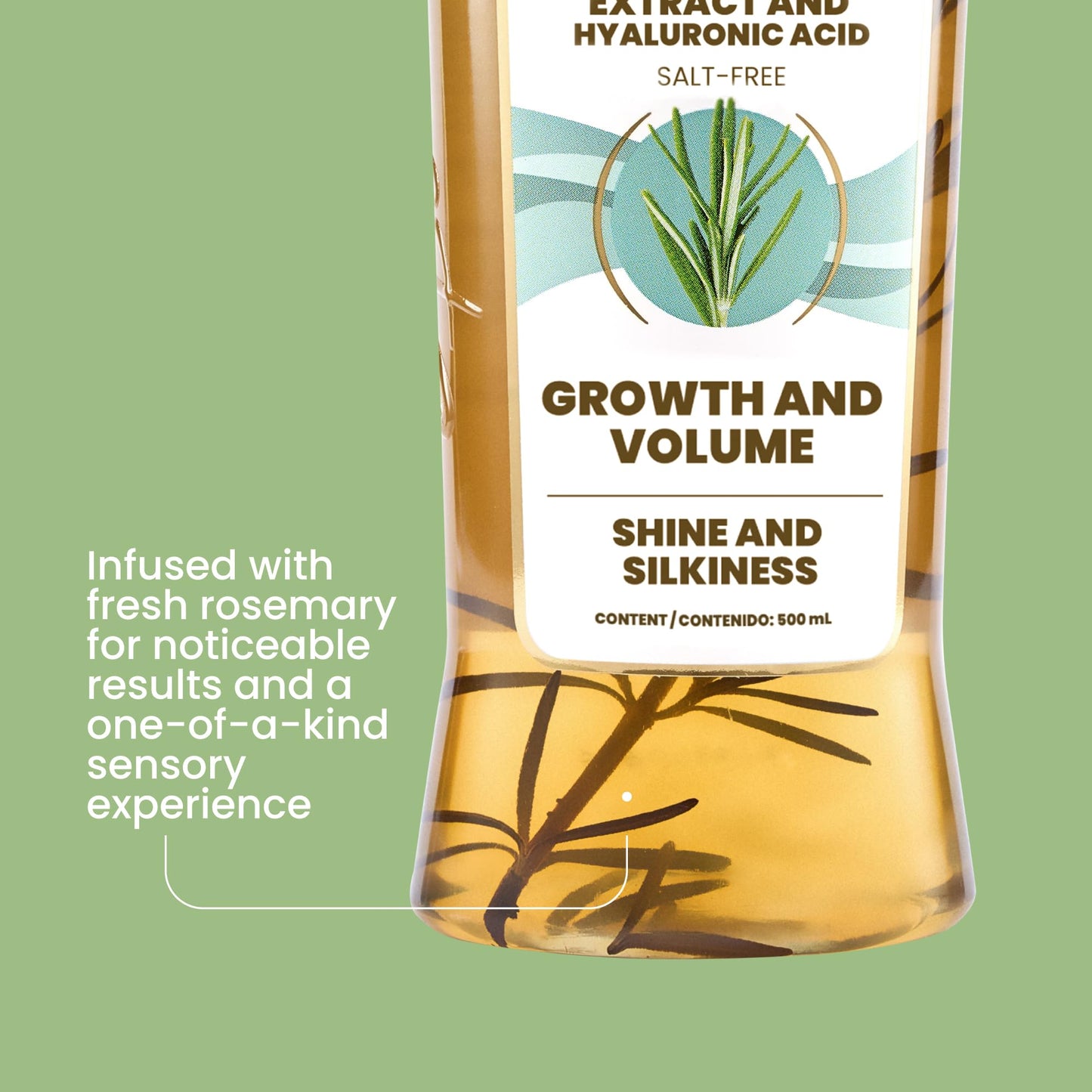 Anyeluz Rosemary Shampoo – Strengthens Hair, Protects Against Styling Damage, All Hair Types