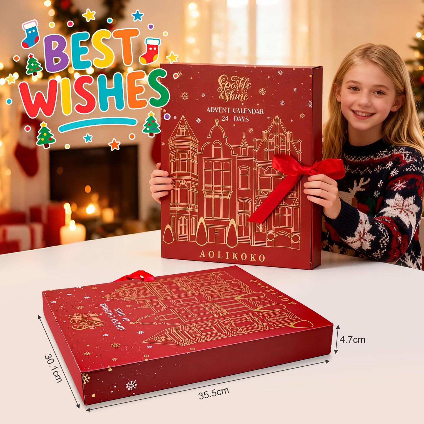 AOLIKOKO Makeup Advent Calendar 2025 – 24 Days of Beauty Surprises