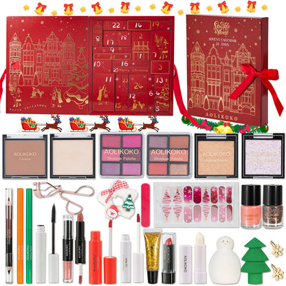 AOLIKOKO Makeup Advent Calendar 2025 – 24 Days of Beauty Surprises
