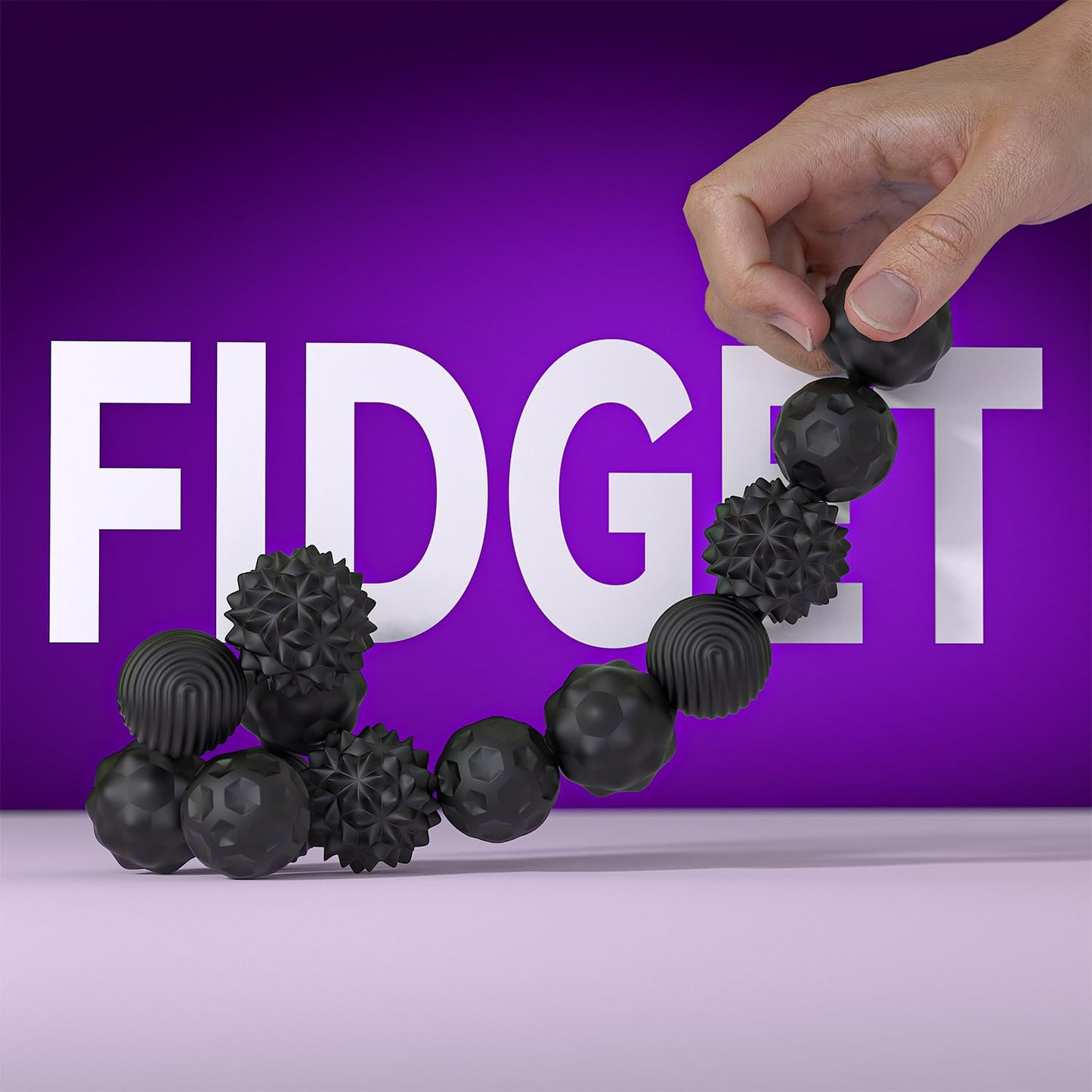 AotBlcer Magnetic Balls Fidget Toy – 8pcs Silicone Shell Desk Stress Relief for Adults