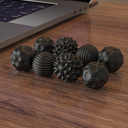AotBlcer Magnetic Balls Fidget Toy – 8pcs Silicone Shell Desk Stress Relief for Adults