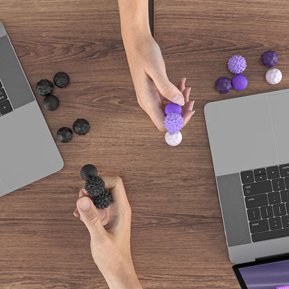 AotBlcer Magnetic Balls Fidget Toy – 8pcs Silicone Shell Desk Stress Relief for Adults
