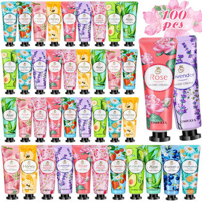 Aottom 100 Pack Hand Lotion Bulk Gift – Mini Travel Size Lotions for Gifting