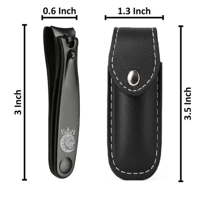 APEXAY Premium Nail Clipper Set – Solingen Made, Ultra Sharp, Heavy-Duty Stainless Steel