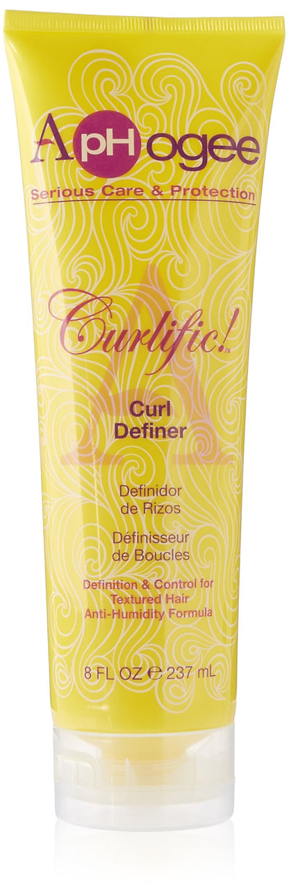 Aphogee Curlific Curl Definer | 8 oz Curl Styling Agent