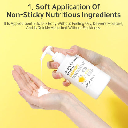 APLB Retinol Vita Cen Body Lotion | RETINOL VITA CEN 9.3% 10.14 oz | Korean Skincare
