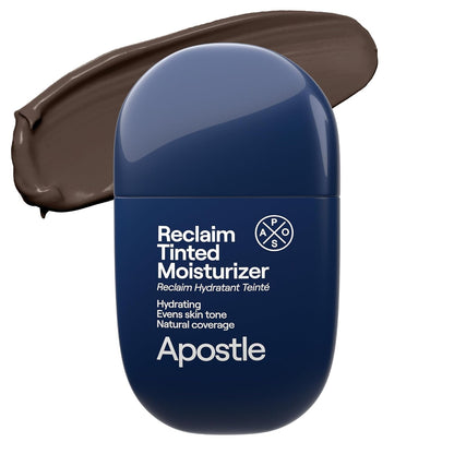 APOSTLE Reclaim Tinted Moisturizer for Men – Black River, 1 oz
