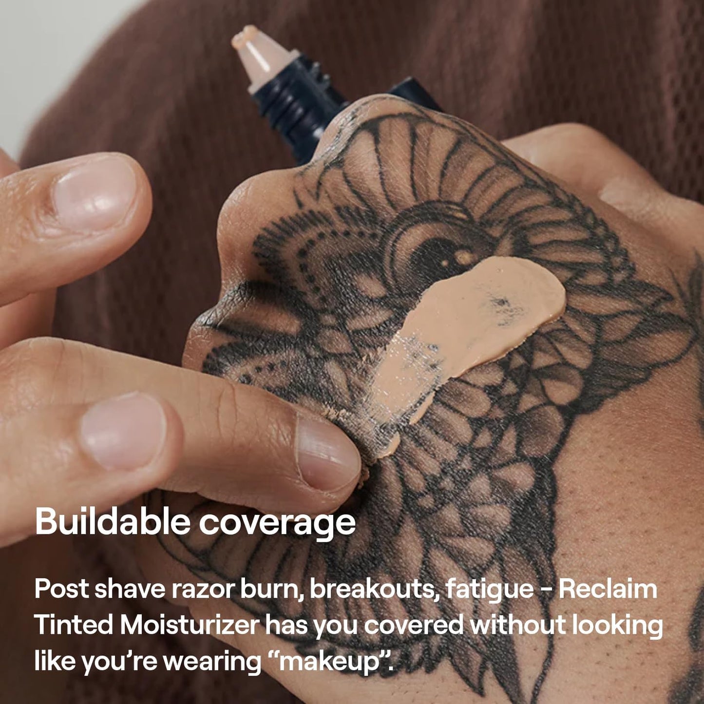 APOSTLE Reclaim Tinted Moisturizer for Men (Shade Cornwall 6) | Hydration & Buildable Coverage