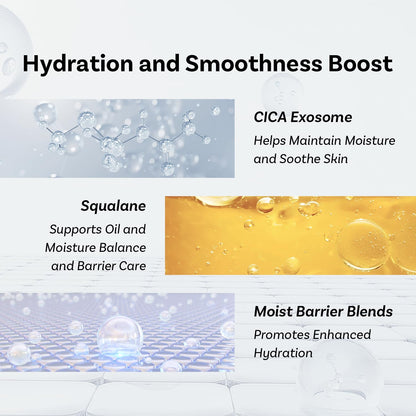 APOTHE Exosome Squal-Tox Booster Cream Mist – Hydration, Soothing, and Brightening (3.38 fl oz / 100 ml) | Squalane, Centella Asiatica & Niacinamide
