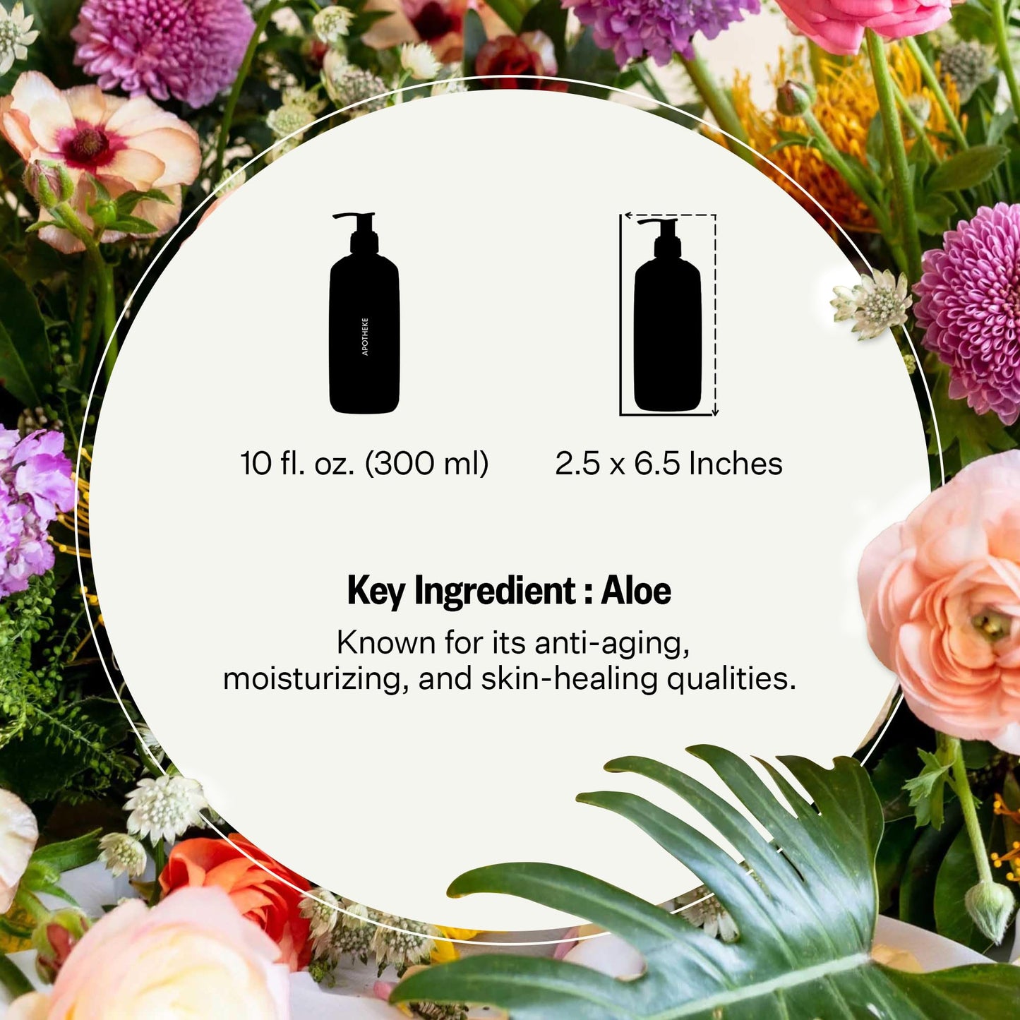 APOTHEKE Earl Grey Bitters Hand & Body Lotion – 10 oz, Nourishing & Paraben-Free