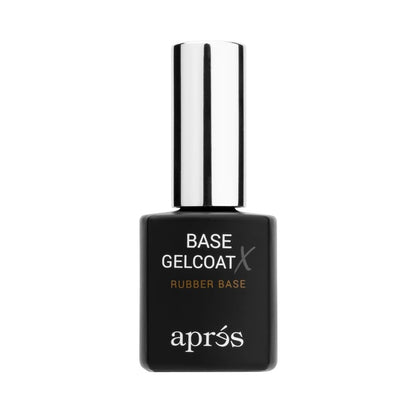 APRÉS Base Gelcoat X - 15ml Rubberized Gel Nail Base Coat | Scratch-Resistant, Soak-Off