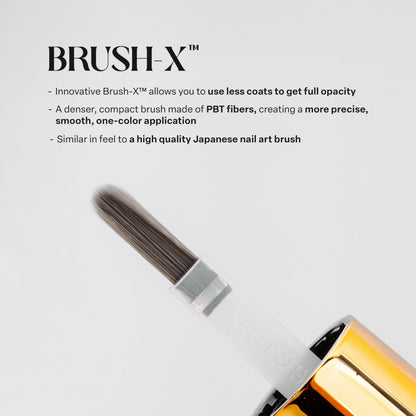 APRÉS Gel Couleur Combo Set: 5-Color Gel Polish with Brush-X – 2024 Edition (Set 10)