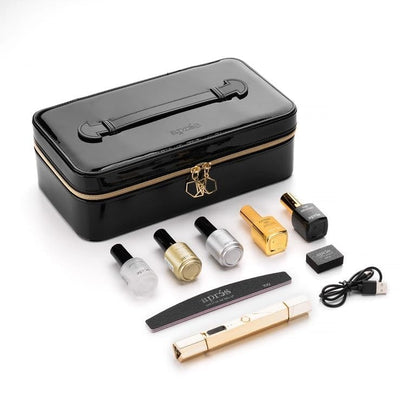 APRES Gel-X Nail Starter Kit – 14 Sizes incl. Half Sizes, Natural Coffin Long (2025 Edition)