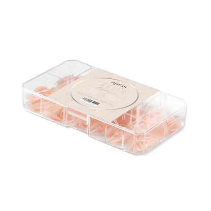 APRES Neutrals Gel-X Emma - 150 Nail Tips, 11 Sizes (00-9), Natural Almond