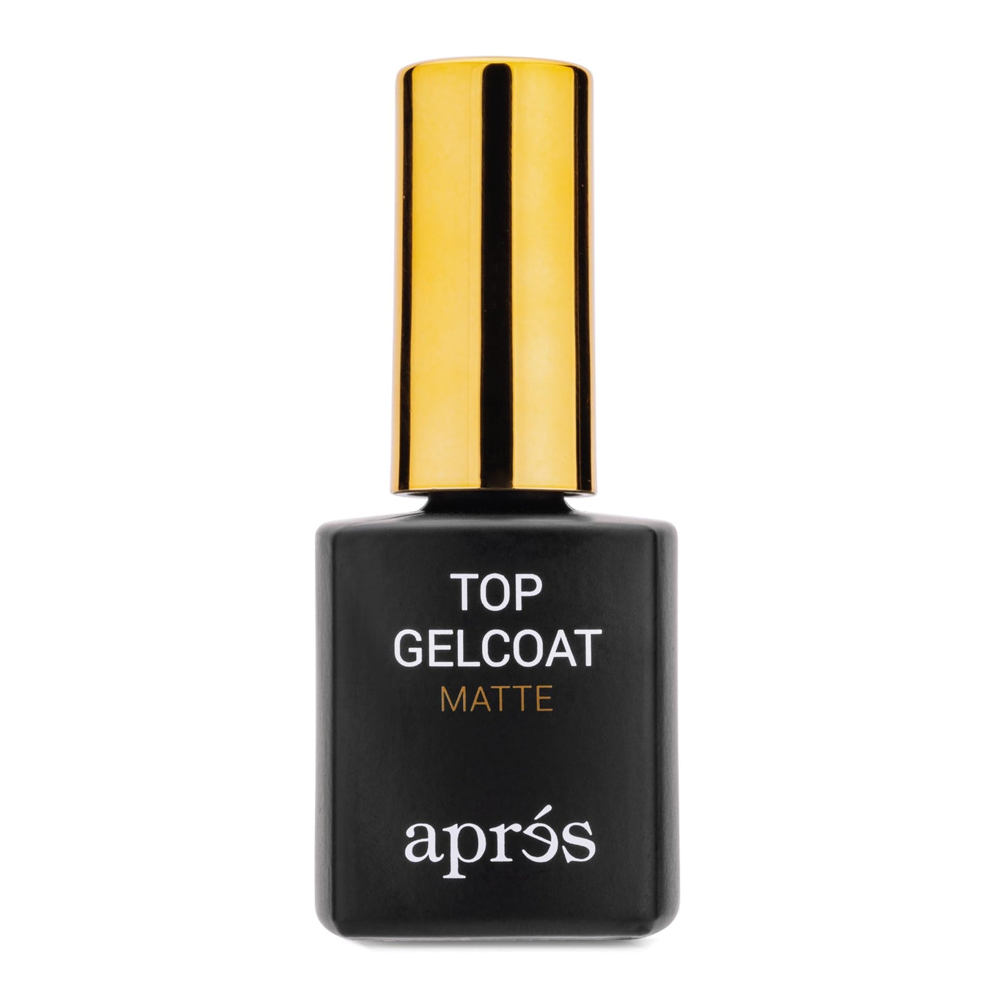 APRÉS Non-Wipe Matte Top Gel Coat 15ml – Matte Finish & Soak-Off Top Coat
