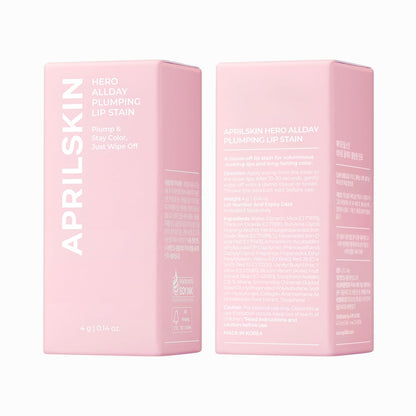 APRILSKIN Hero All Day Plumping Lip Stain - 24H Transfer-Proof Rose Tint