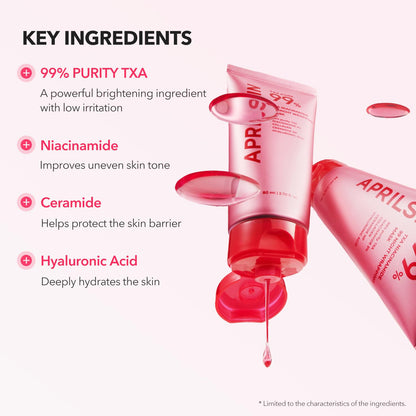 APRILSKIN TXA Niacinamide 99 Overnight Wrapping Mask | 8-Hour Toning, Firming & Pore Care