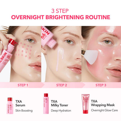 APRILSKIN TXA Niacinamide 99 Overnight Wrapping Mask | 8-Hour Toning, Firming & Pore Care