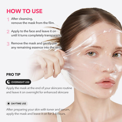 APRILSKIN TXA Pink Capsule Gel Mask | Overnight Glow with 99% TXA for Uneven Tone, Hydration & Radiance