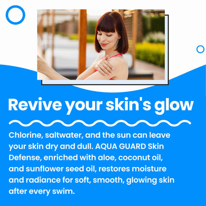 AQUA GUARD Beauty Pre-Swim Skin Defense | SPF30 Hydration | 2-Pack | Made in California