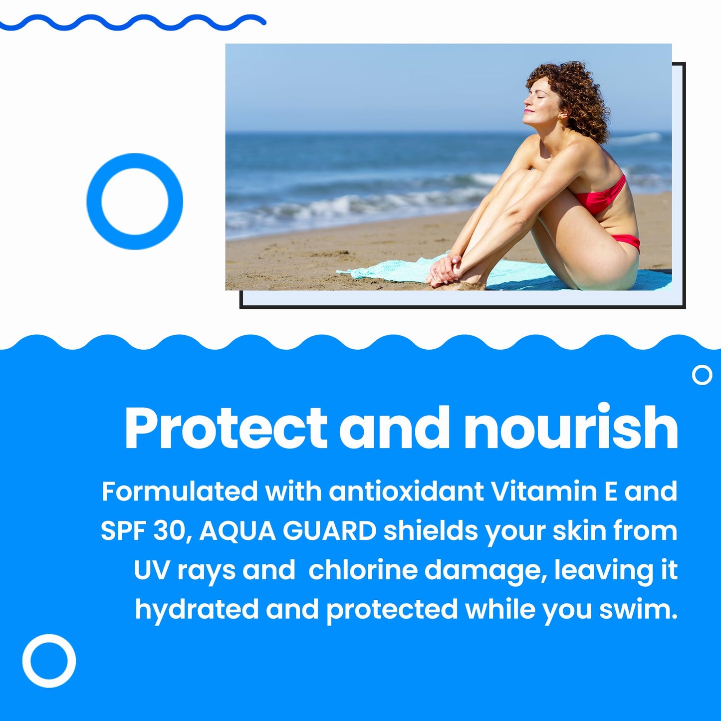 AQUA GUARD Beauty Pre-Swim Skin Defense | SPF30 Hydration | 2-Pack | Made in California