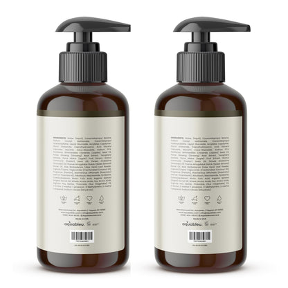 Aquableu Advanced Therapy Rosemary Oil Shampoo & Conditioner Set – 16oz for Volume, Strength & Thickness