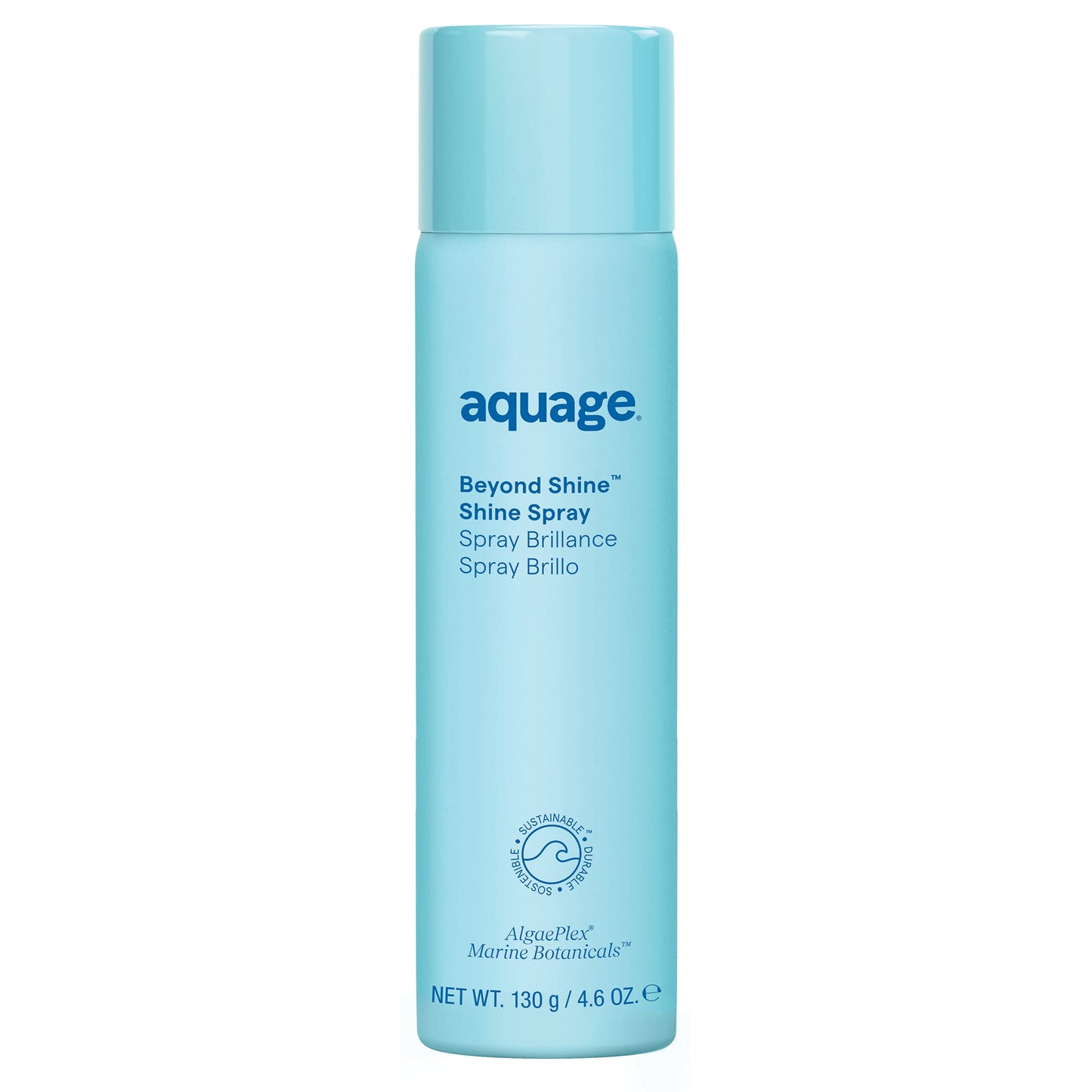 Aquage Beyond Shine: Fine-Mist Silkening & Glossing Spray – Shine, Smoothness & Thermal Protection (4.6 oz)