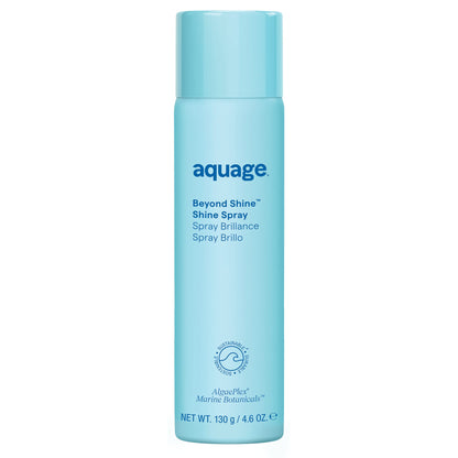 Aquage Beyond Shine: Fine-Mist Silkening & Glossing Spray – Shine, Smoothness & Thermal Protection (4.6 oz)