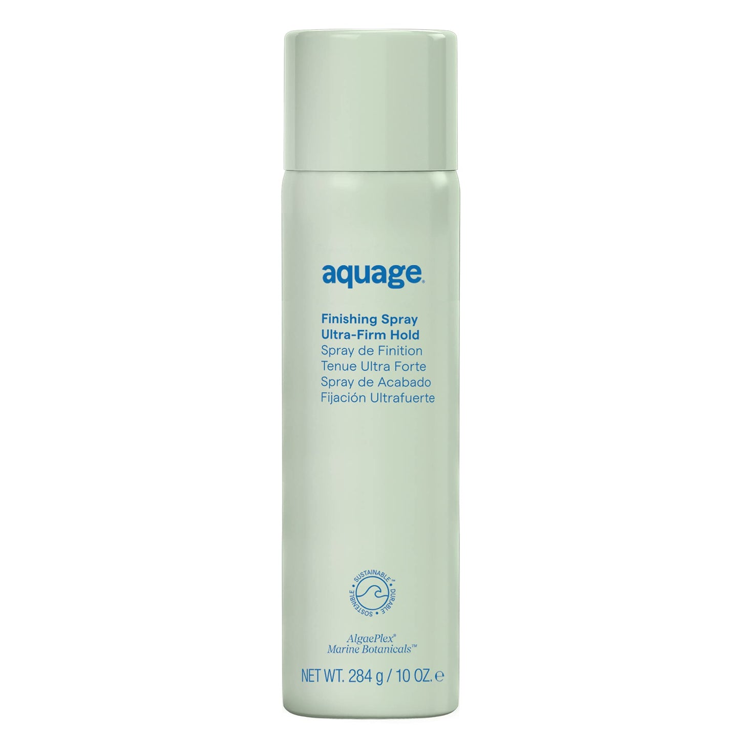 AQUAGE Finishing Spray – Firm Hold Hairspray, Humidity-Resistant, High Shine, 10 oz