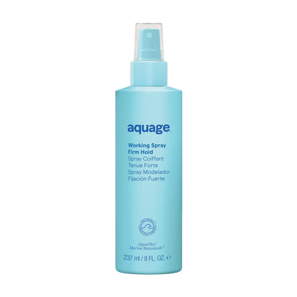 Aquage Working Spray – Firm Hold Non-Aerosol Hairspray, Workable Dry-Down, 8 oz