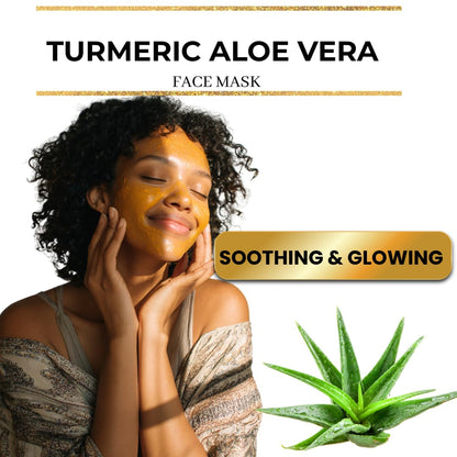 ArabelsNaturals Turmeric Aloe Vera Mask – Pore Refining, Dark Spot & Hydration for Radiant Skin