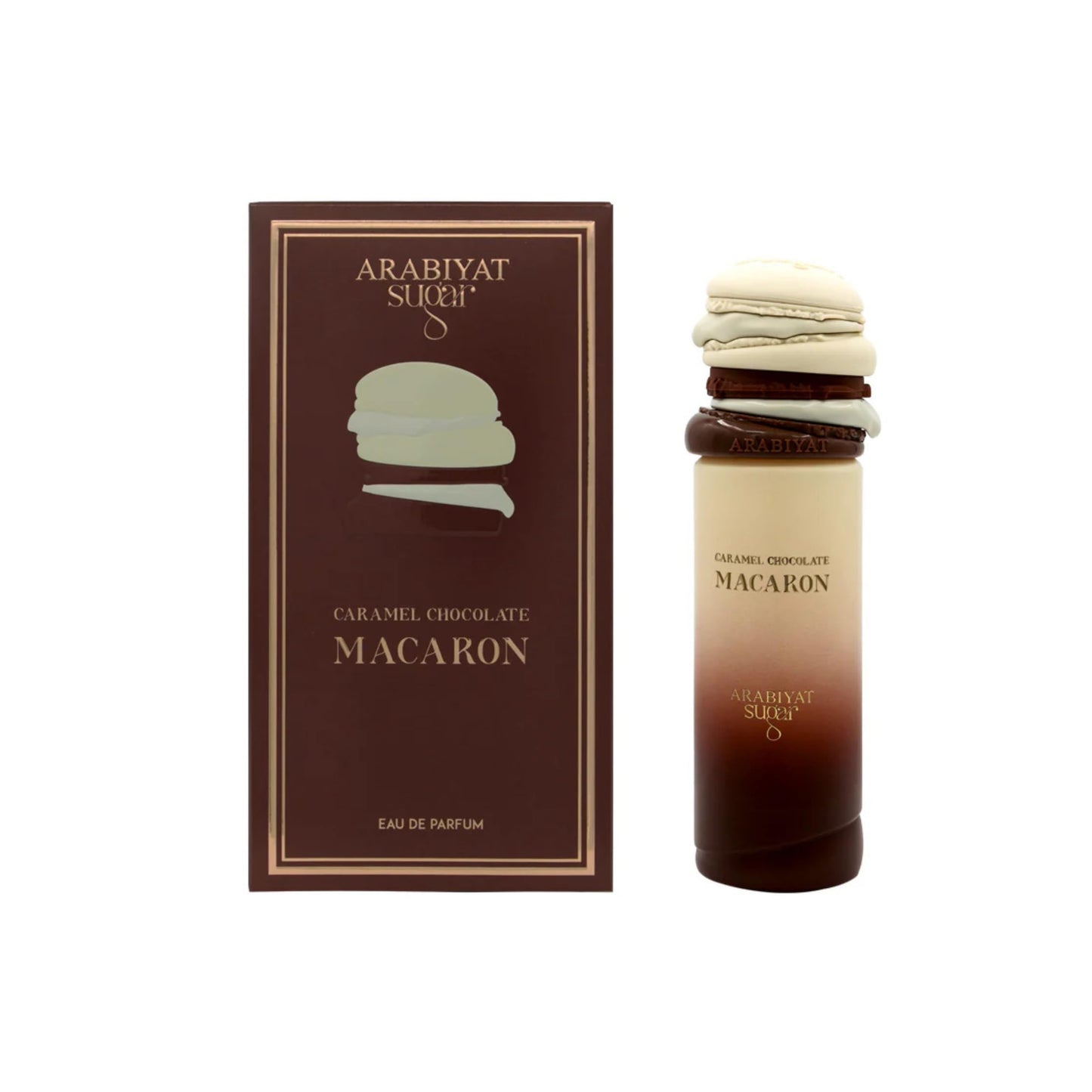 Arabiyat Sugar Caramel Chocolate Macaron EDP – 3.4 oz | Warm Gourmand Scent
